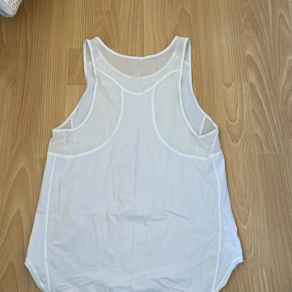 White Lululemon tank top. - Picture 2 of 2